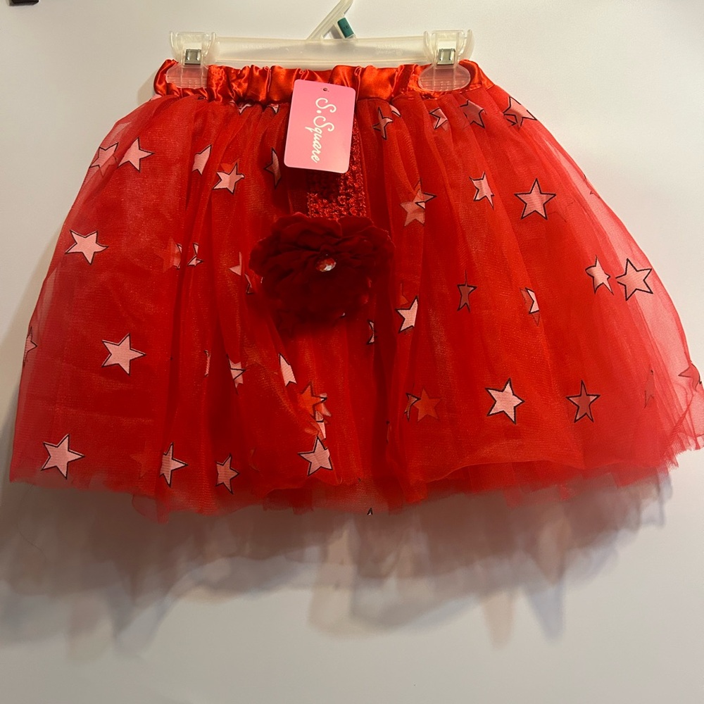 Red tutu dancing